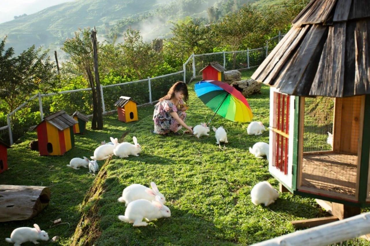 O Chau Homestay ラオカイ エクステリア 写真